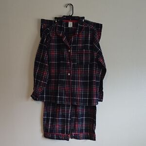 Womens Vera Bradley Pajama Set Plaid Size XL